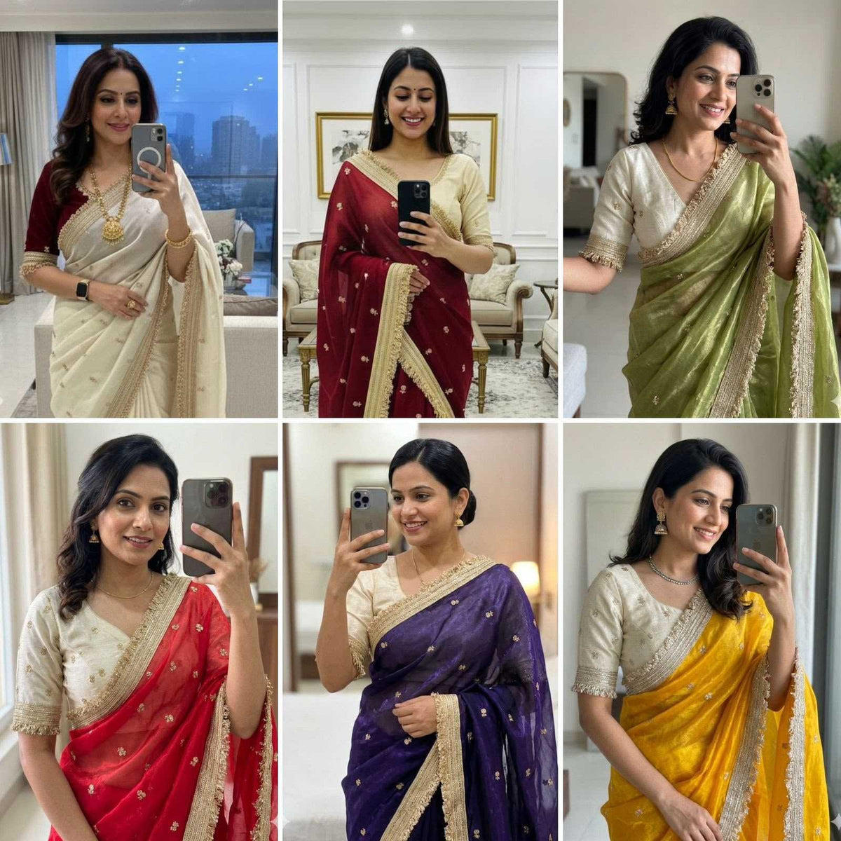 Satin Silk Soft Saree
