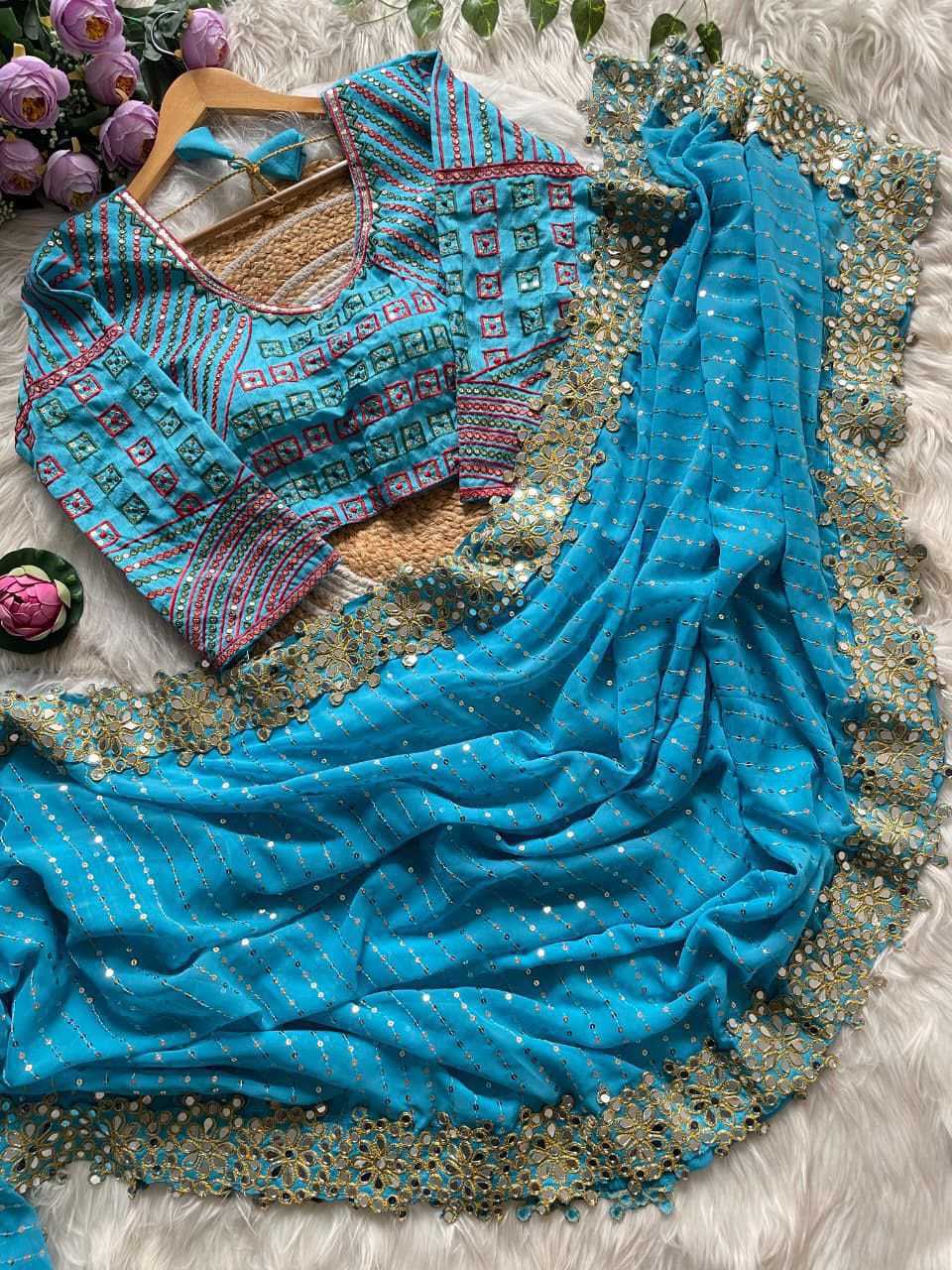 Yashvi Georgette Saree