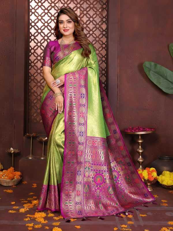Tissue Silk Designer Saree