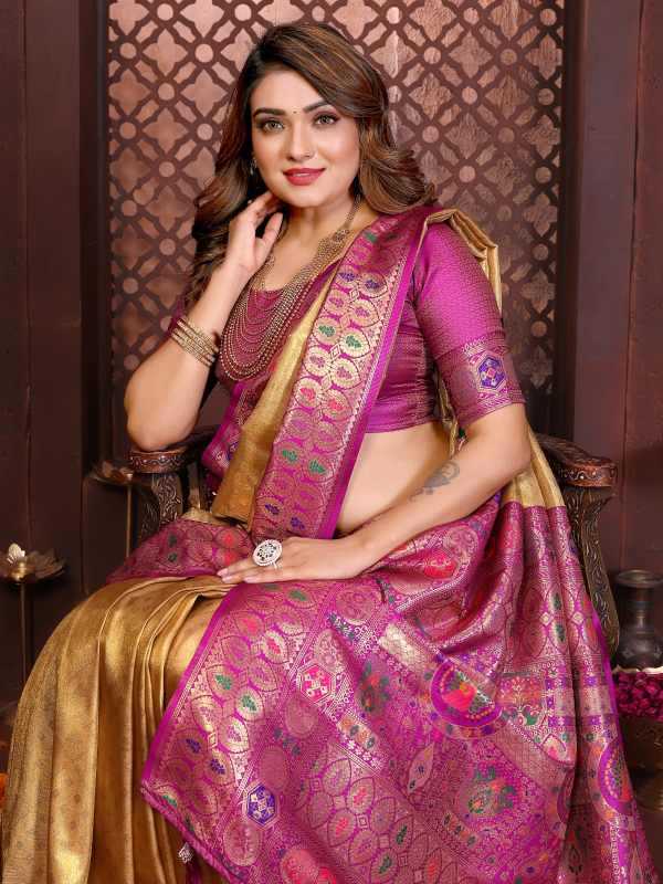 Tissue Silk Designer Saree