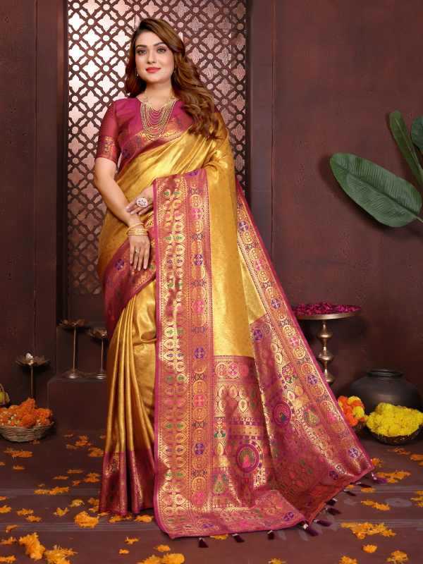 Tissue Silk Designer Saree