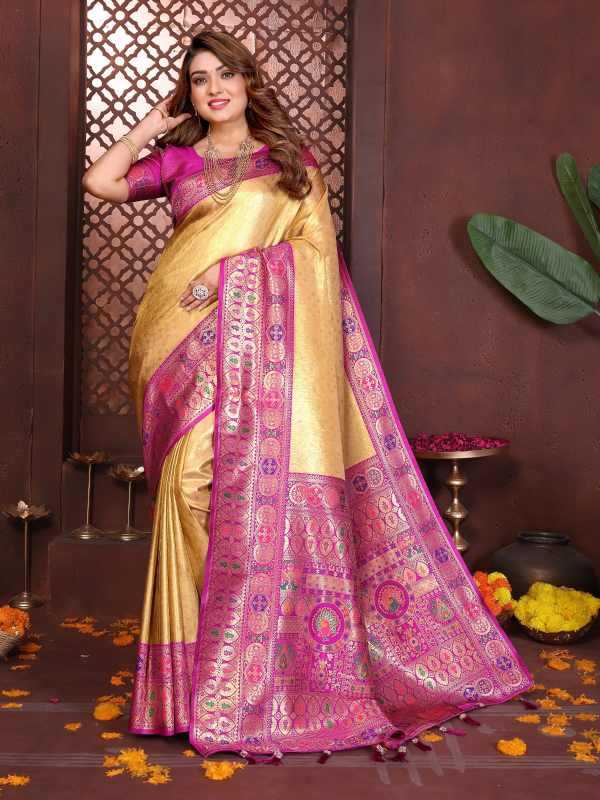 Tissue Silk Designer Saree
