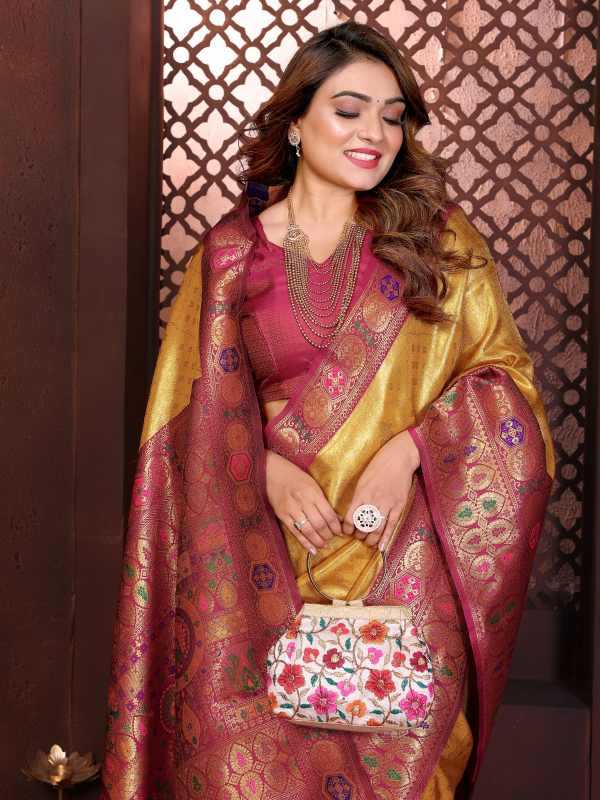 Tissue Silk Designer Saree