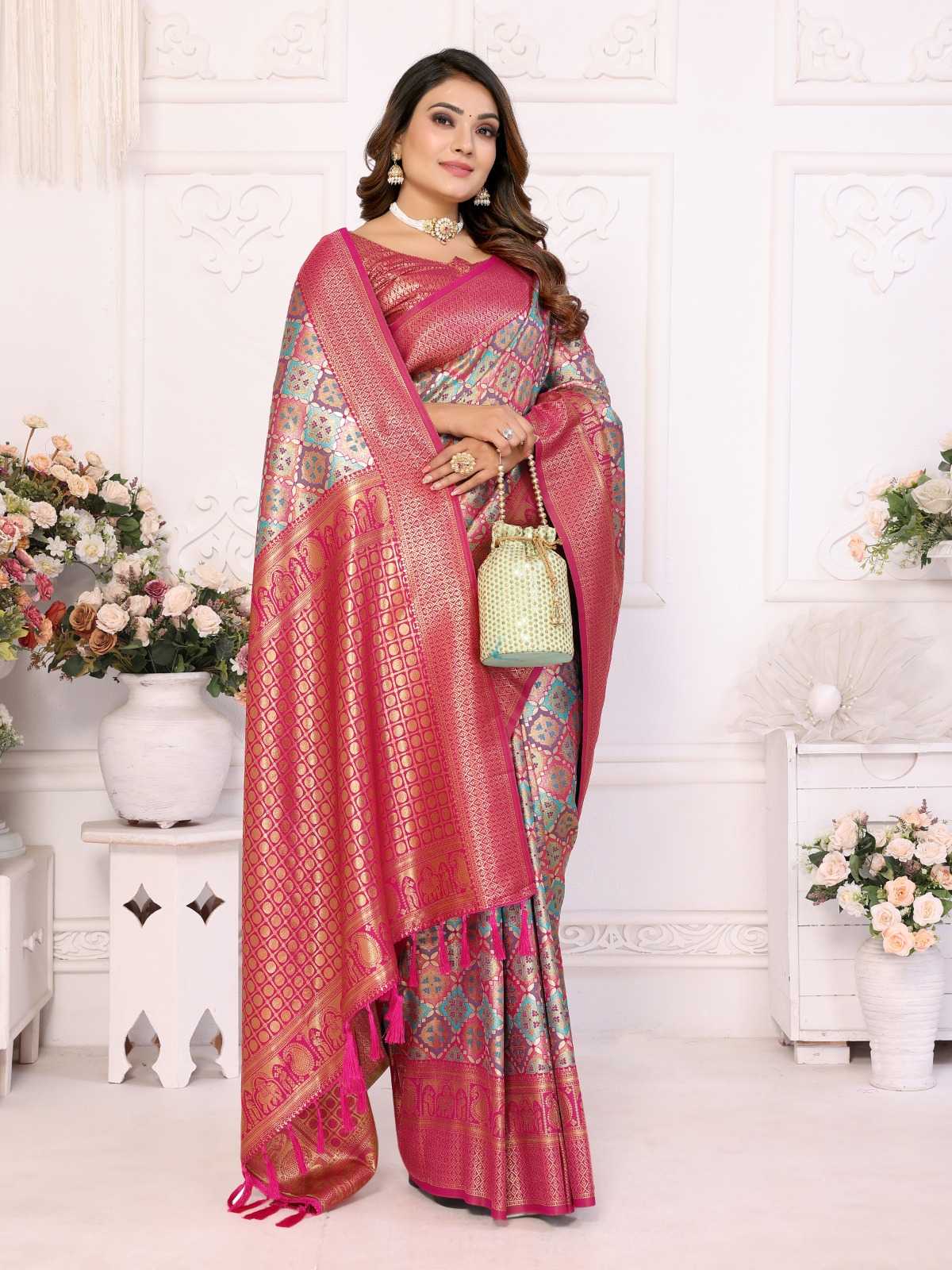 Banarasi Soft Silk Designer Saree