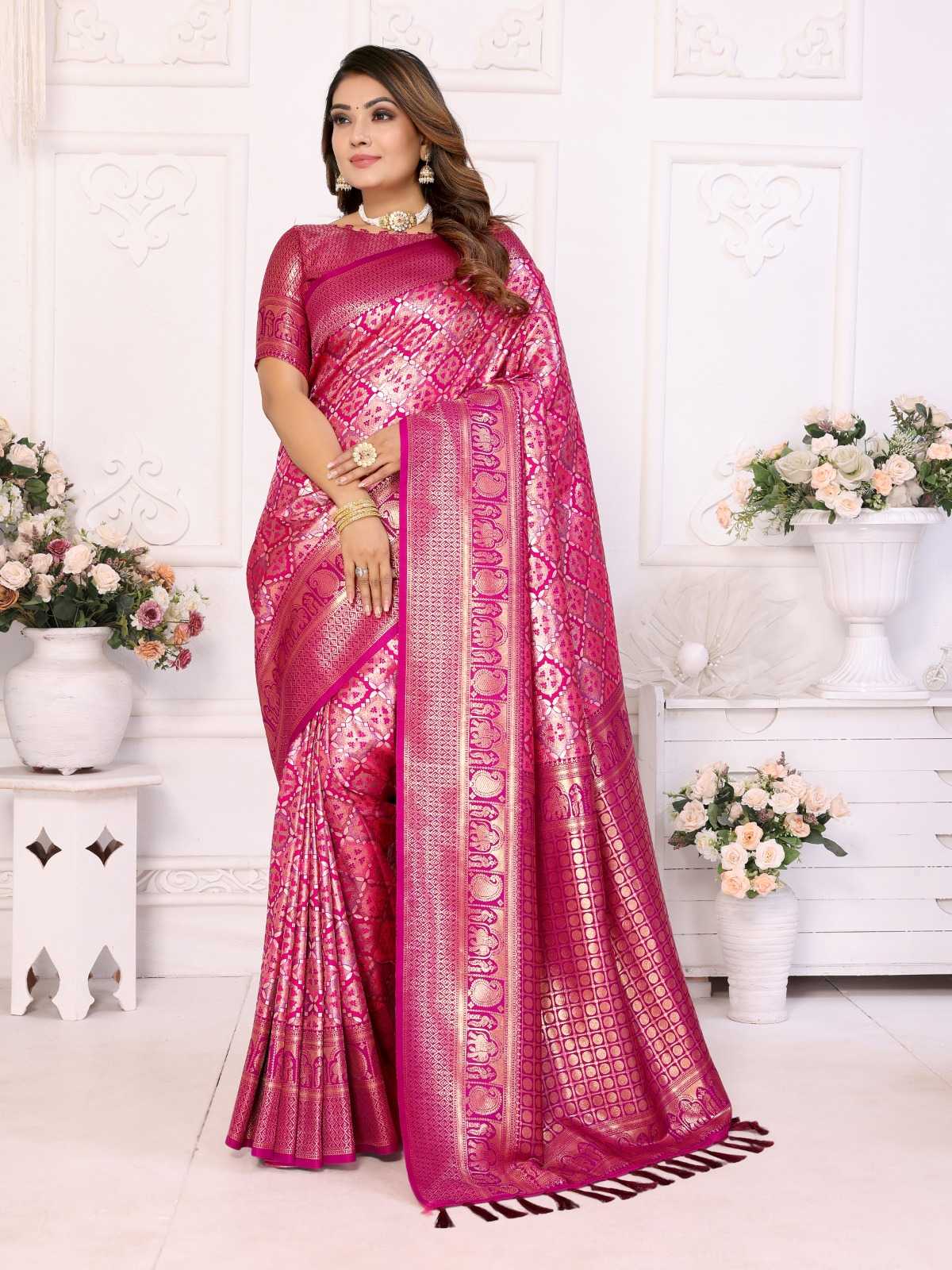 Banarasi Soft Silk Designer Saree