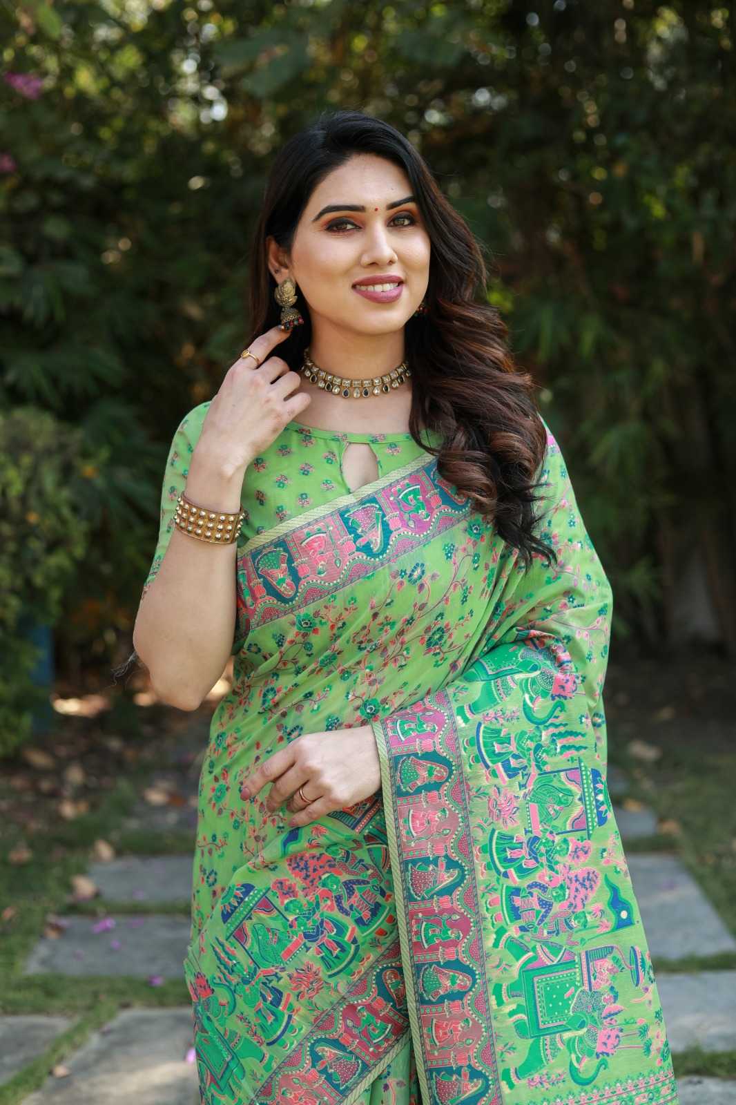 Pashmina Designer Saree