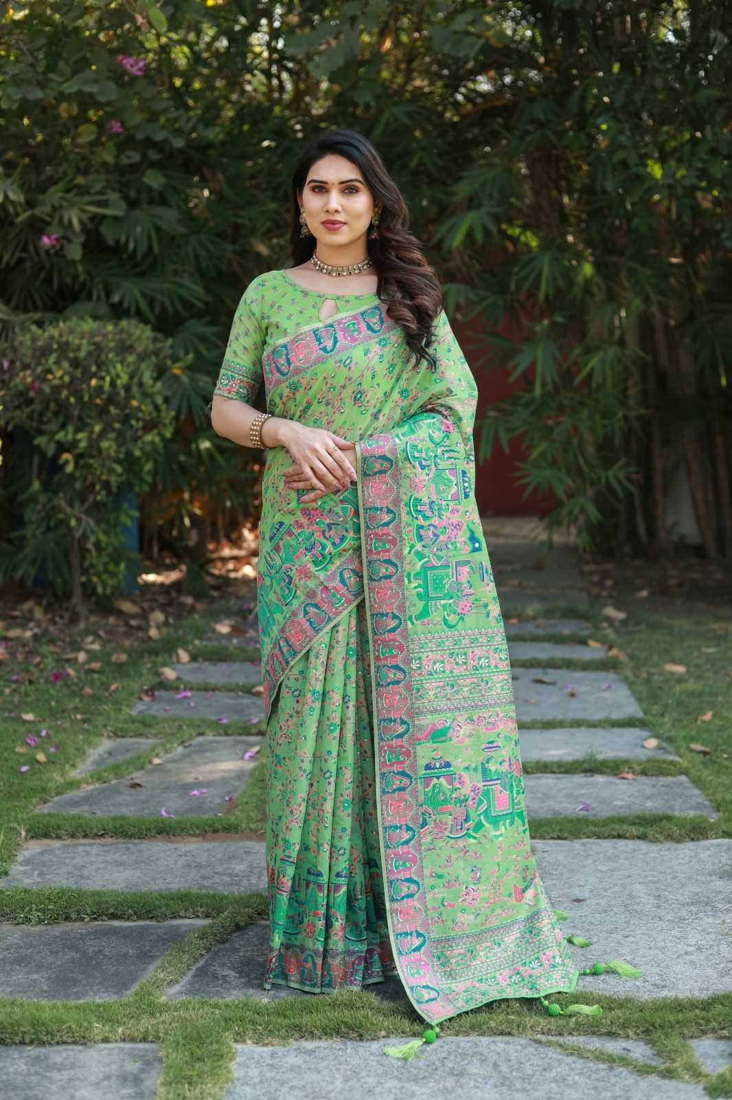 Pashmina Designer Saree