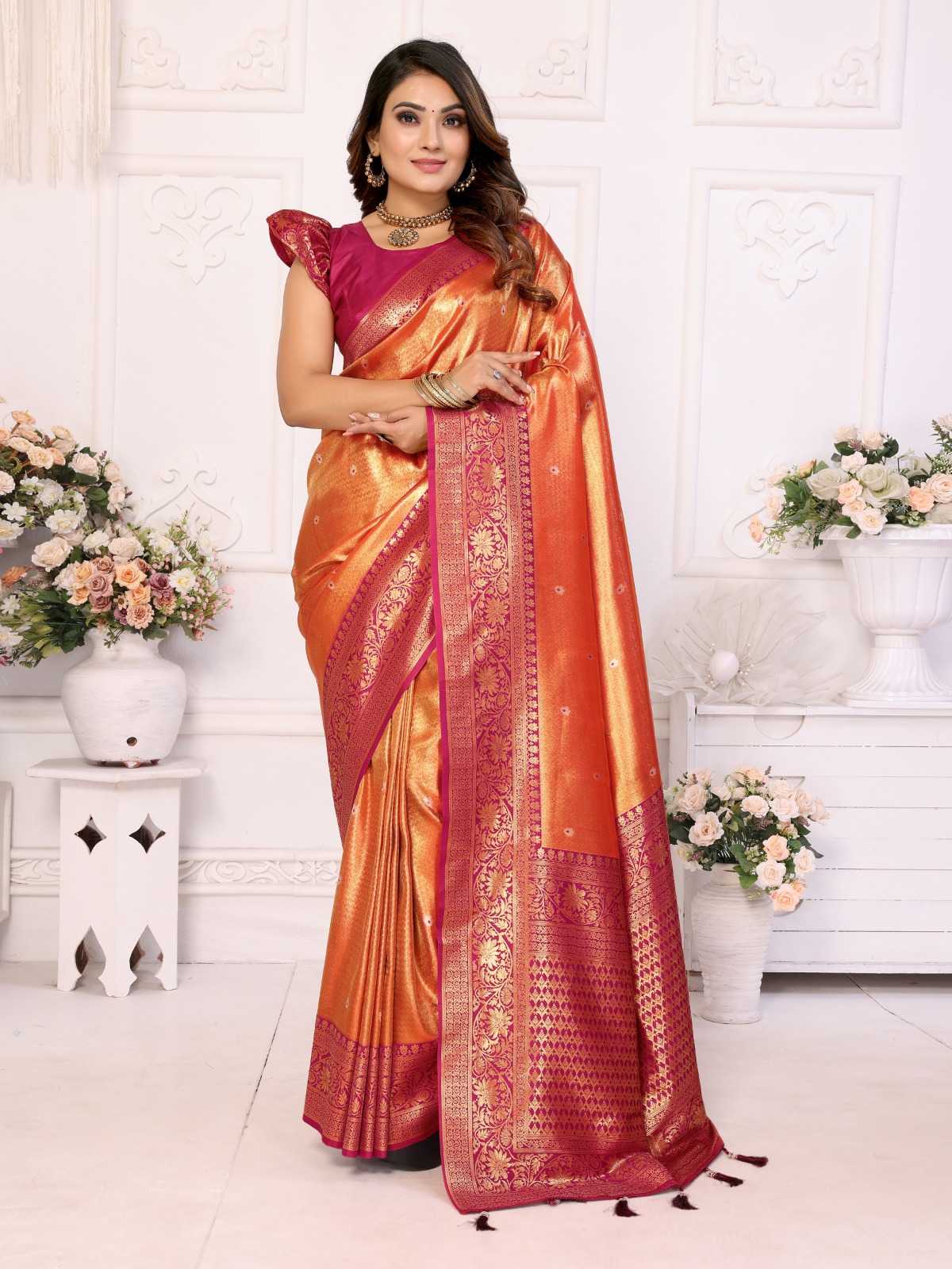 Tissue Silk Designer Saree