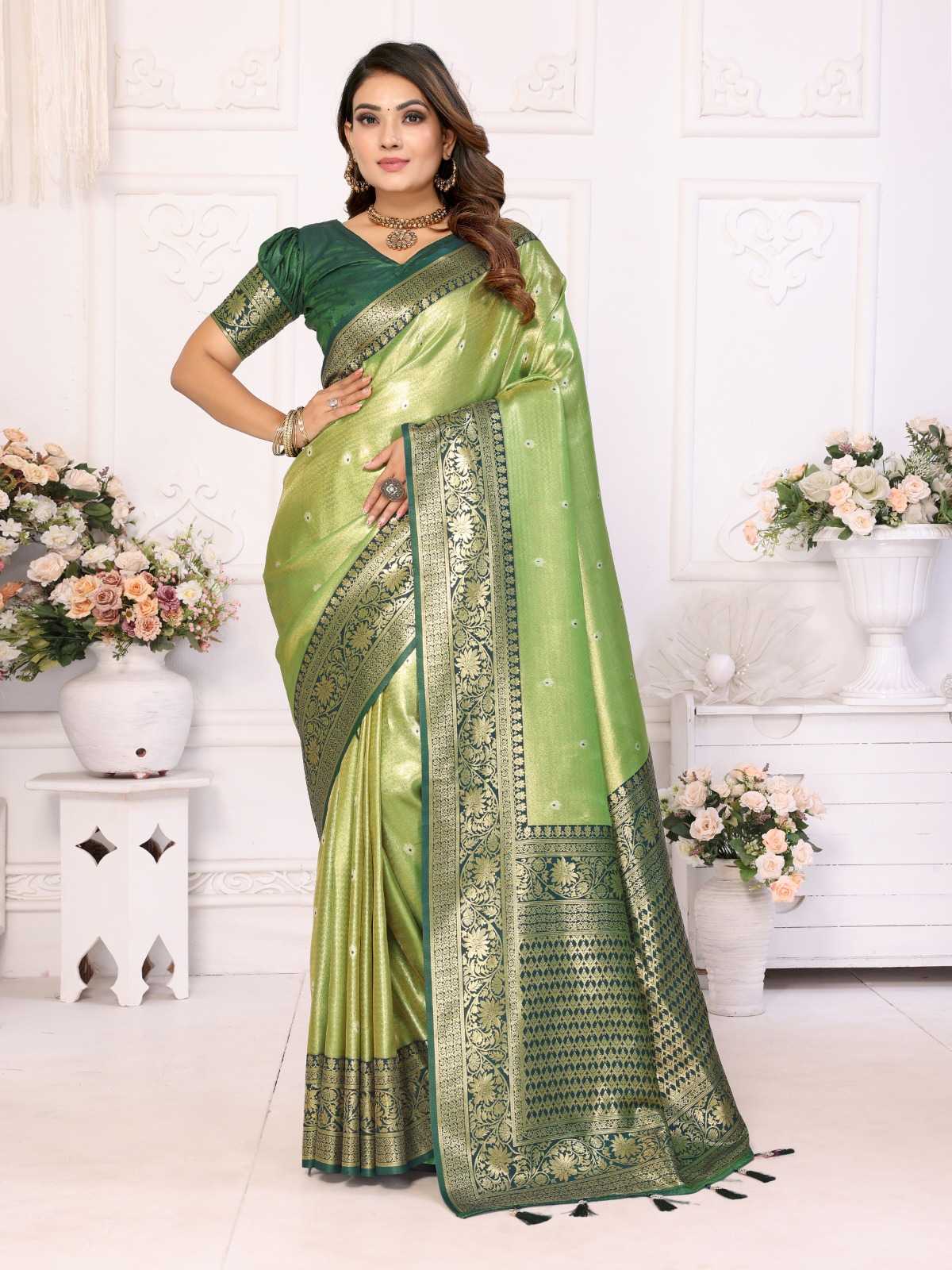 Tissue Silk Designer Saree