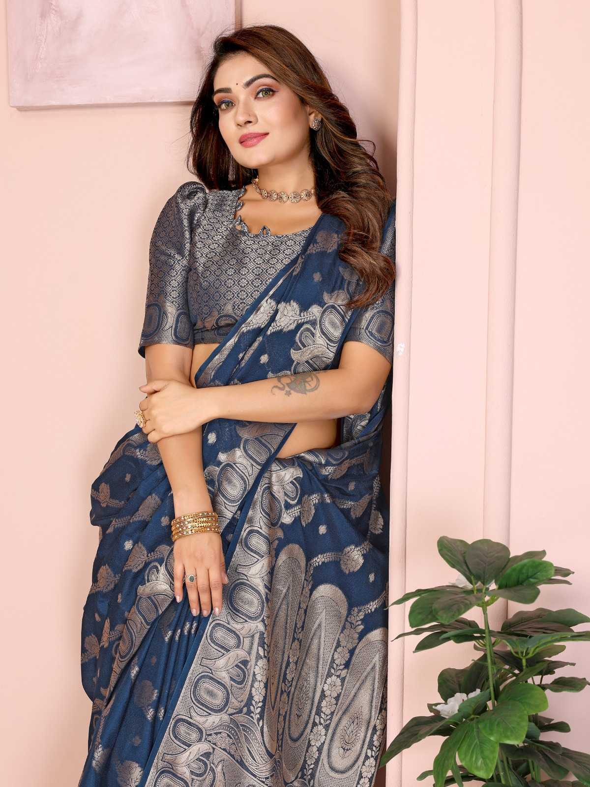 Gruhini Soft Silk Saree