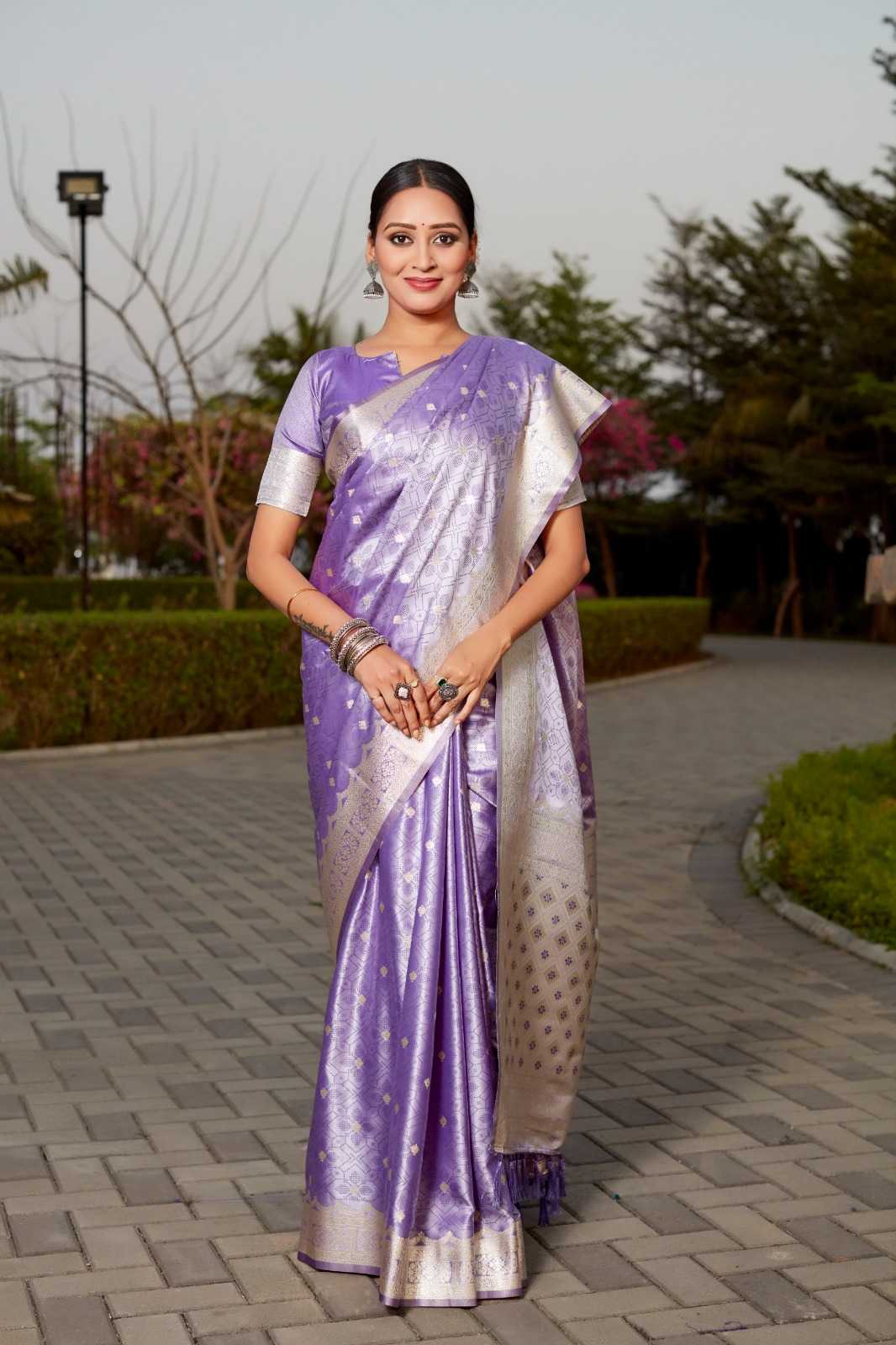 Kanjivaram Silk Hand Work Saree