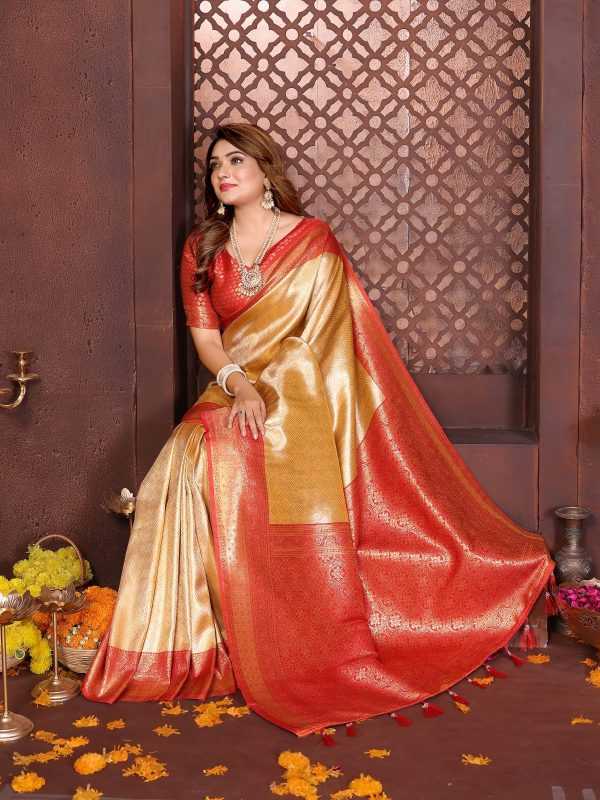 Nilima Banarasi Soft Silk Saree
