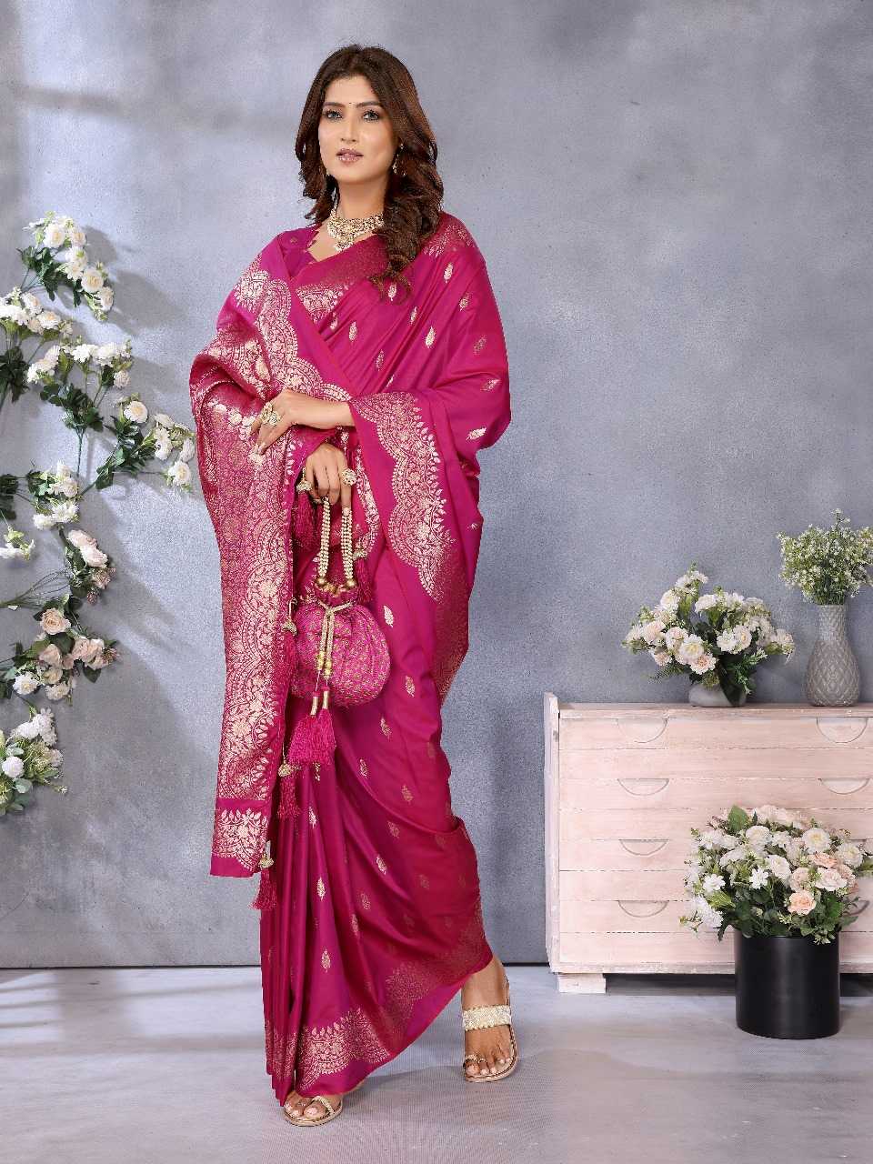 Banarasi Soft Silk Designer Saree
