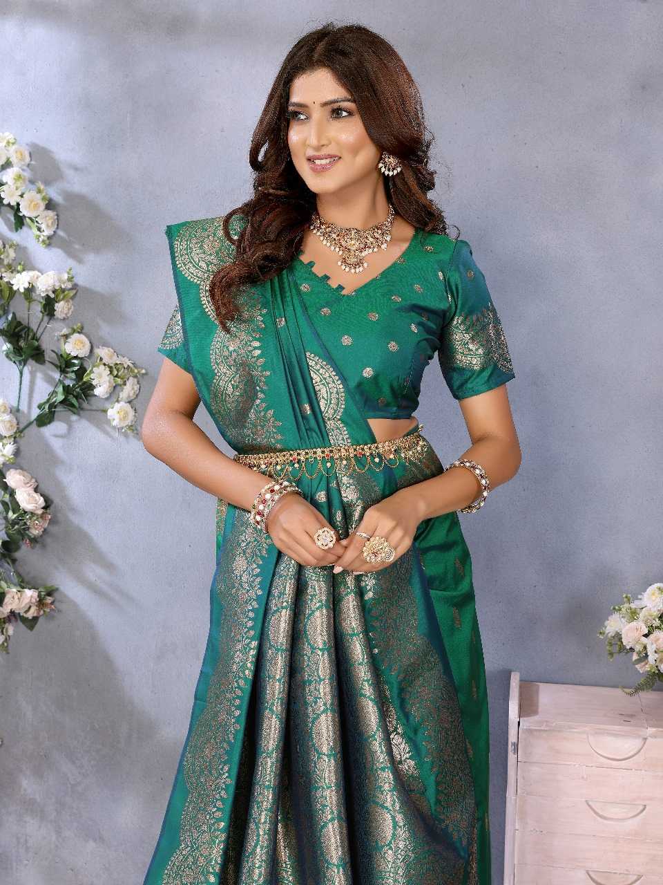 Banarasi Soft Silk Designer Saree