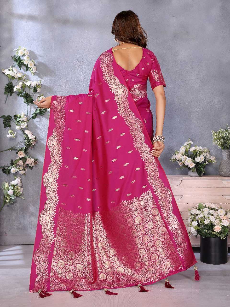 Banarasi Soft Silk Designer Saree