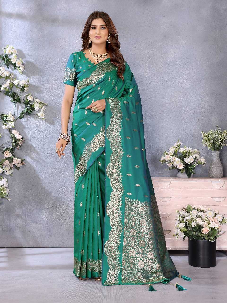 Banarasi Soft Silk Designer Saree