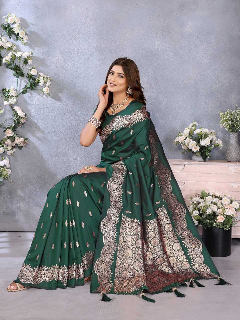 Banarasi Soft Silk Designer Saree