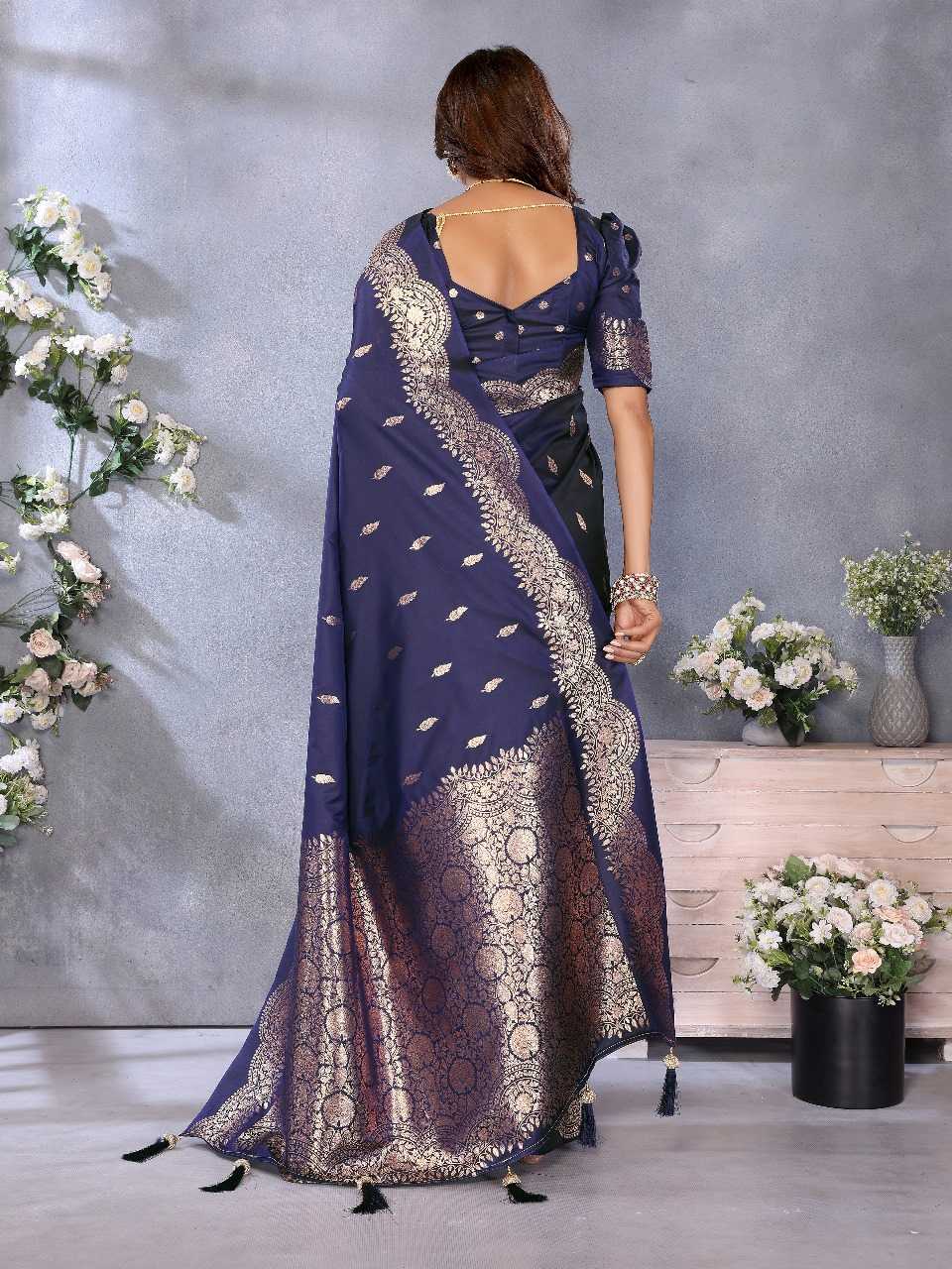 Banarasi Soft Silk Designer Saree