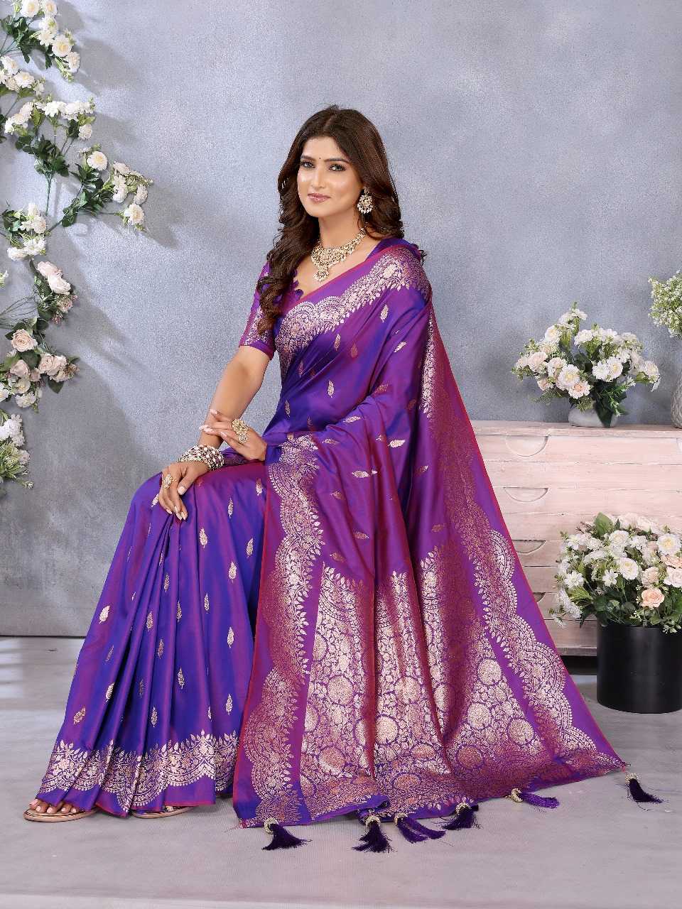 Banarasi Soft Silk Designer Saree