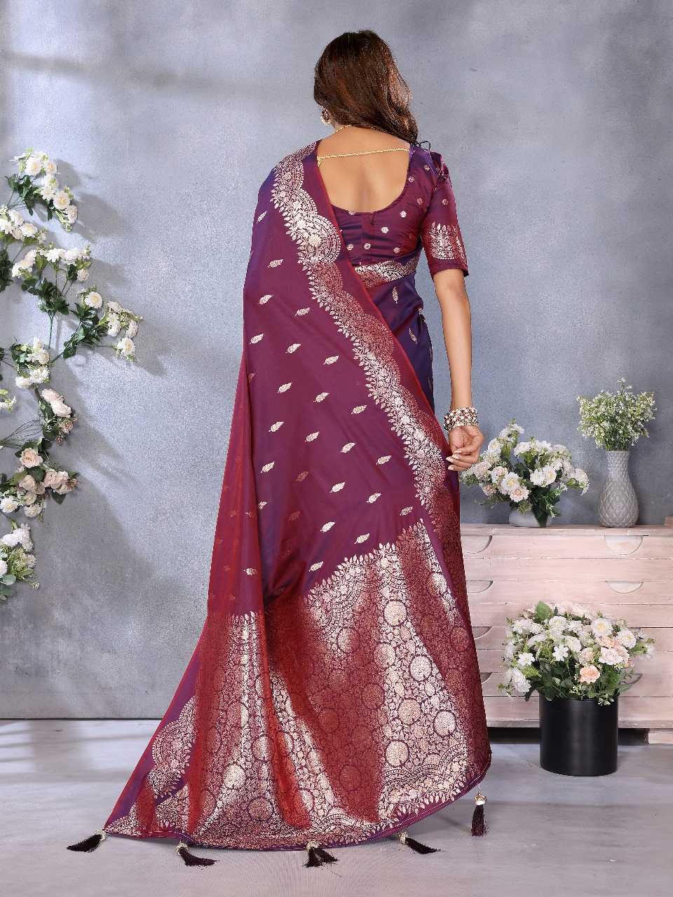 Banarasi Soft Silk Designer Saree