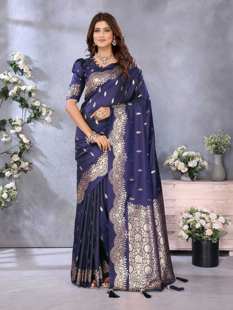 Banarasi Soft Silk Designer Saree