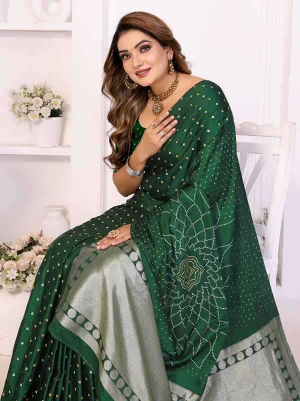 Salimar Satin Silk Floral Saree