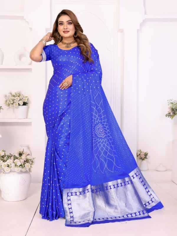 Salimar Satin Silk Floral Saree