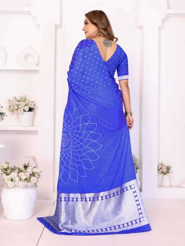 Salimar Satin Silk Floral Saree