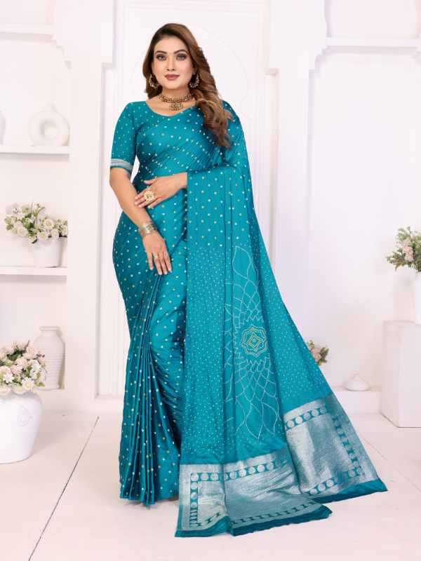 Salimar Satin Silk Floral Saree