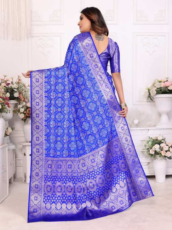 Satin Printed Saree