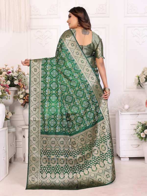 Satin Printed Saree