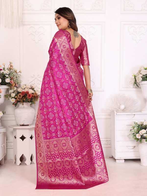 Satin Printed Saree