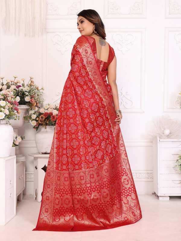 Satin Printed Saree