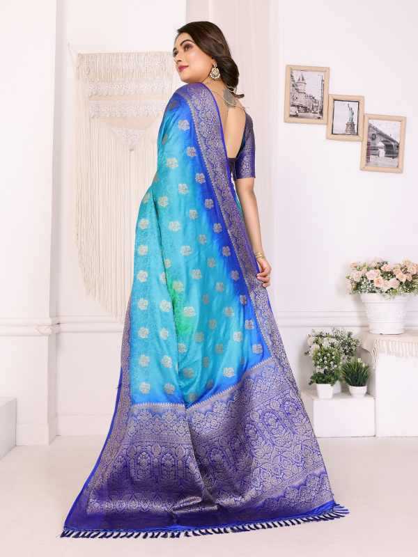 Satin Butta Saree