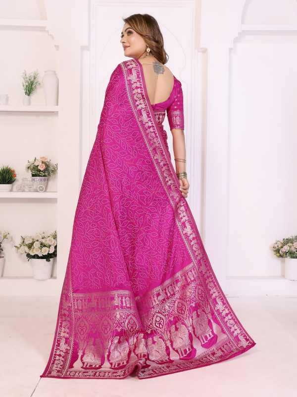 Satin Silk Printed Saree