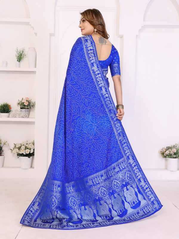 Satin Silk Printed Saree