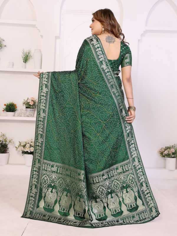 Satin Silk Printed Saree