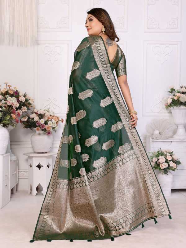 Organza Silk Butta Saree