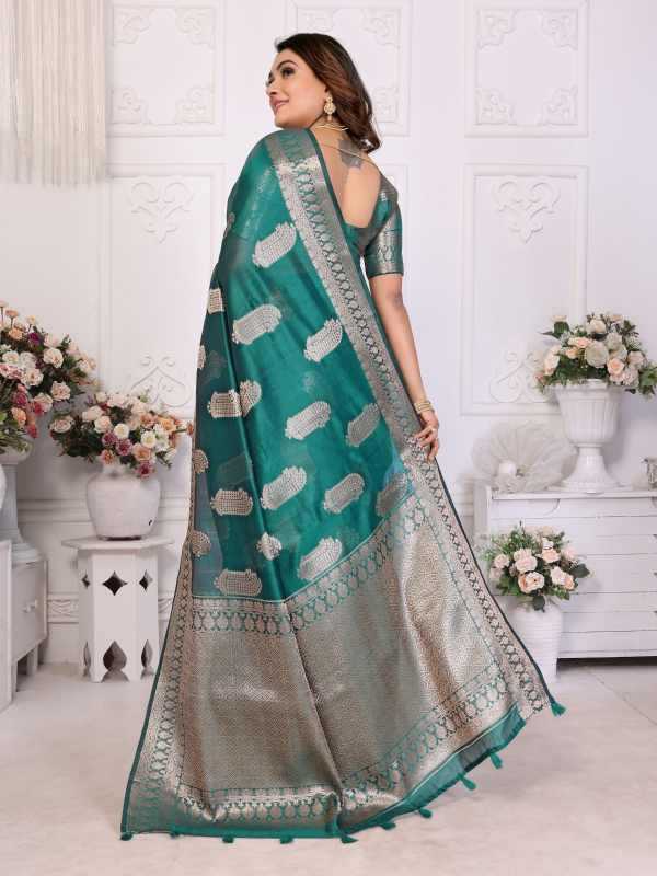 Organza Silk Butta Saree