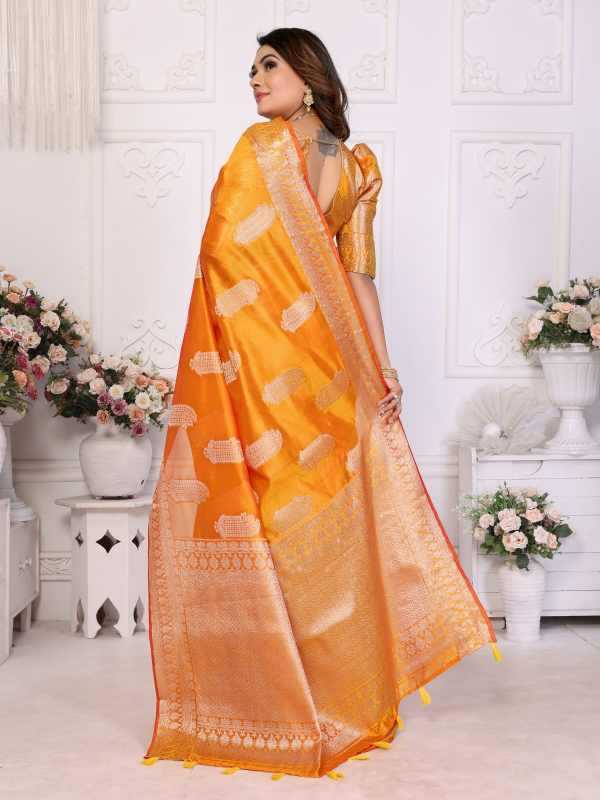 Organza Silk Butta Saree