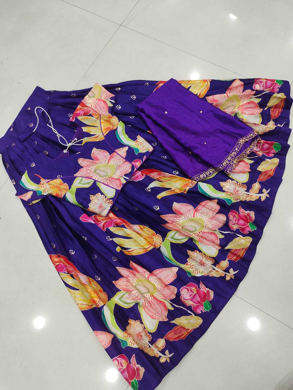 Pure Silk Designer Lehenga