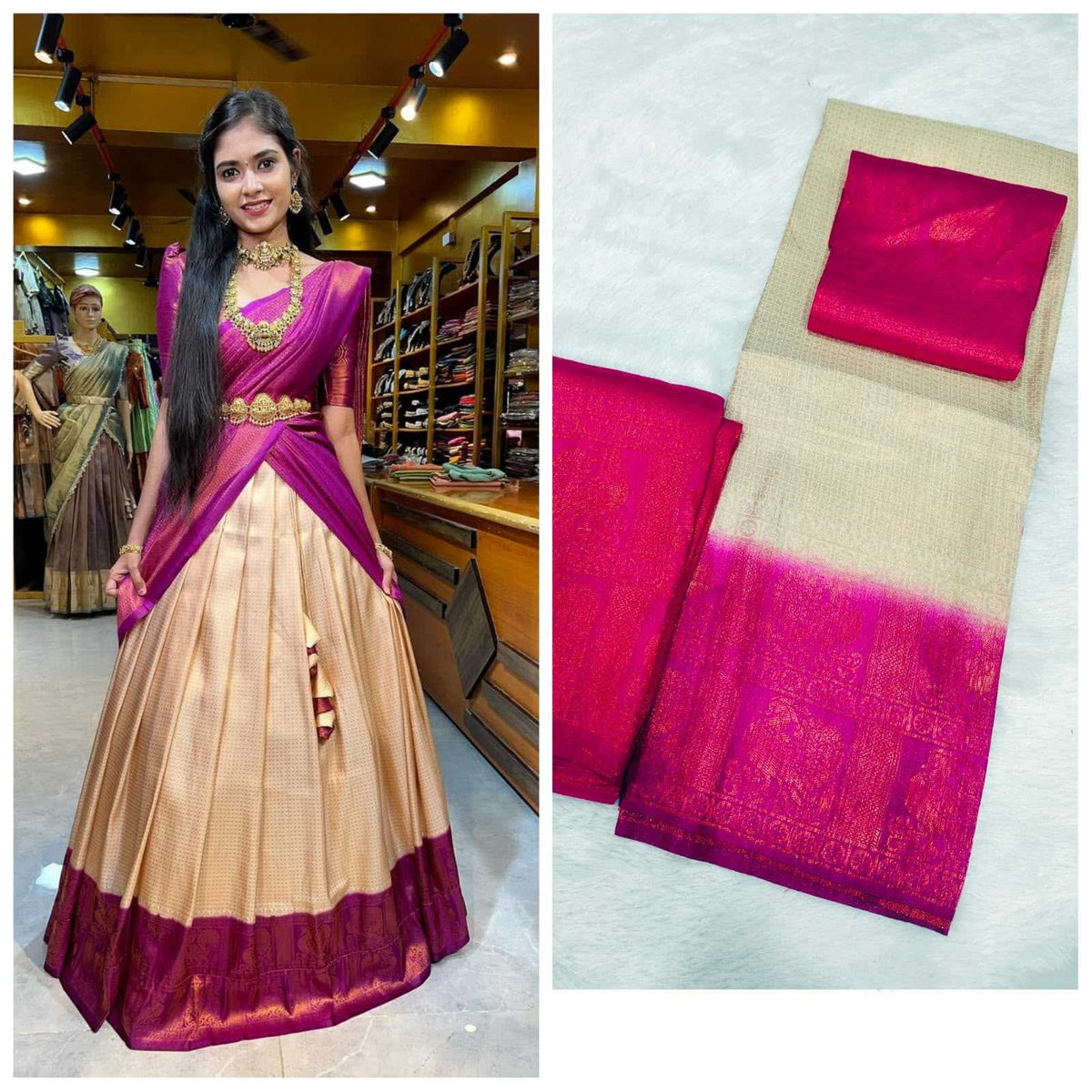 Soft Silk Designer Lehenga