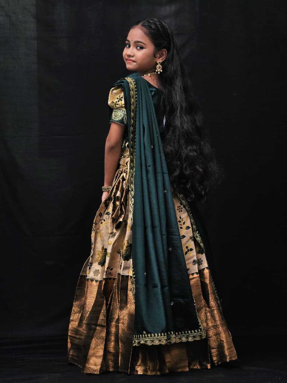 Age Pure Silk Kids Lehenga
