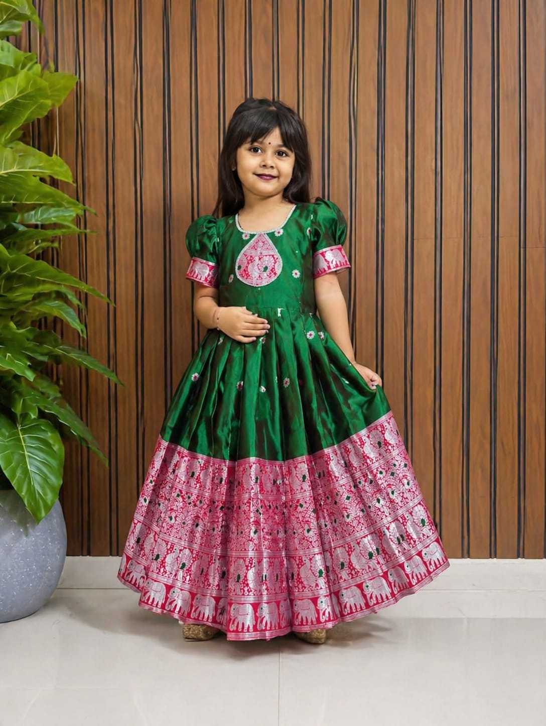 Ais Silk Kids Gown