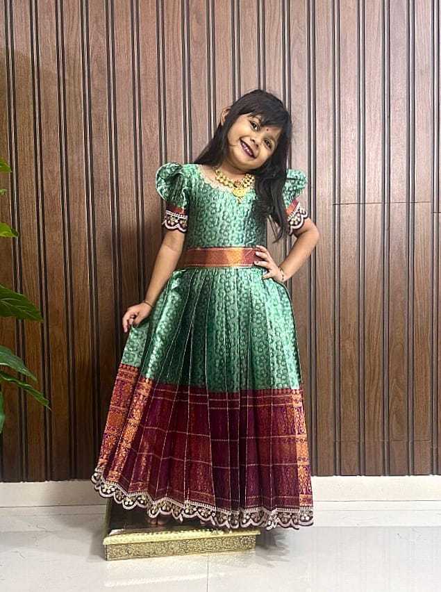 And Pure Silk Kids Gown