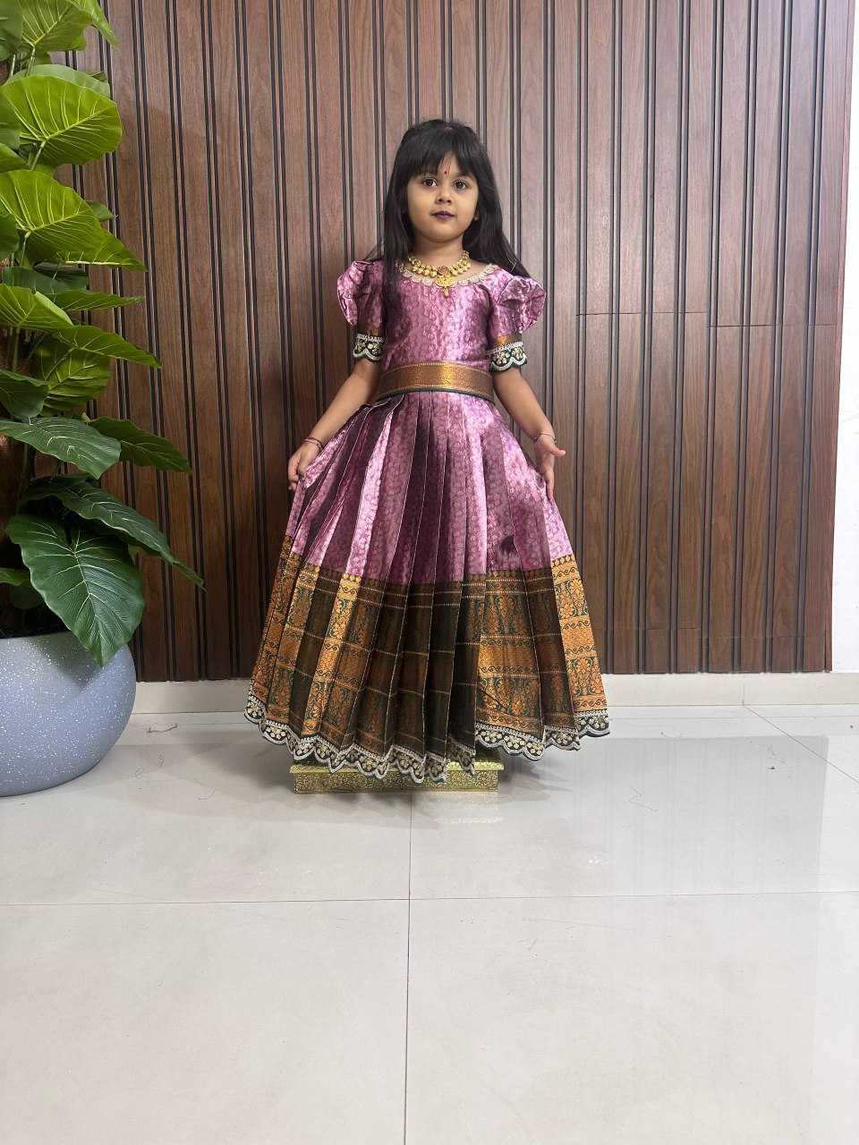 And Pure Silk Kids Gown