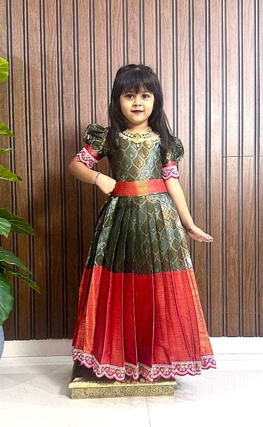 And Pure Silk Kids Gown