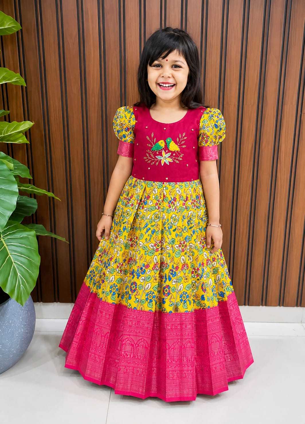 Pure Silk Kids Gown