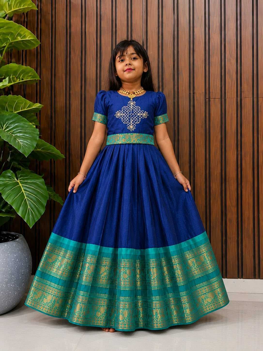 CIN Pure Cotton Kids Lehenga