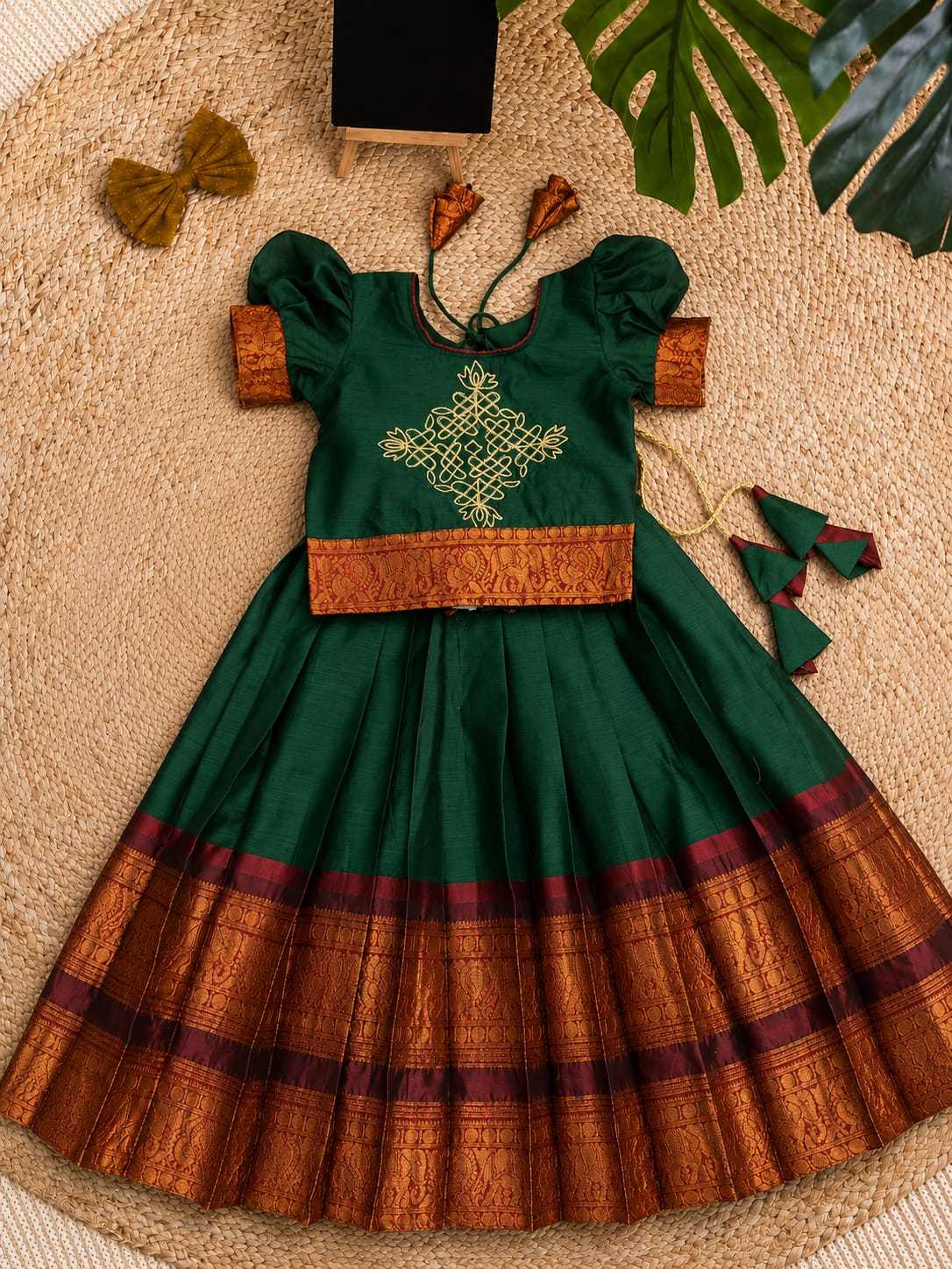 CIN Pure Cotton Kids Lehenga